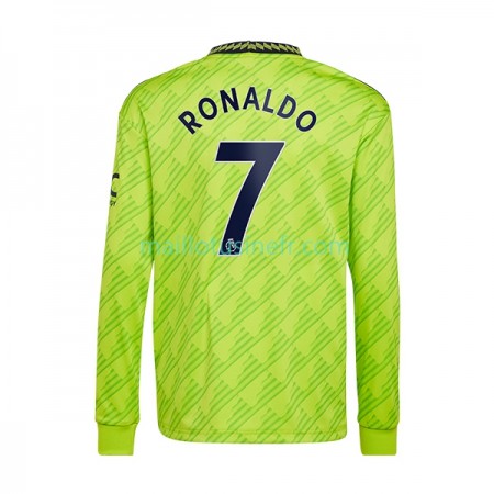 Maillot de Foot Manchester United Cristiano Ronaldo Troisième 2022-23 Manches Longues Maillot de Foot Manchester United Cristiano Ronaldo Troisième 2022-23 Manches Longues